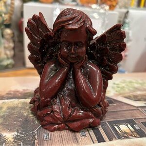 Red Angel Figurine